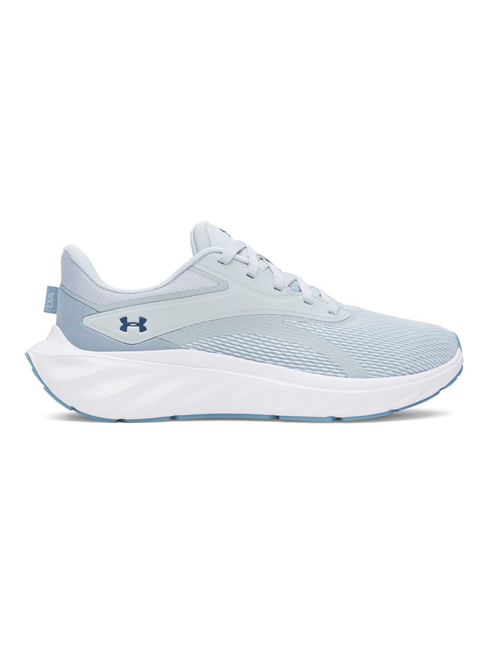 Zapatilla UA W Ascend gris para mujer