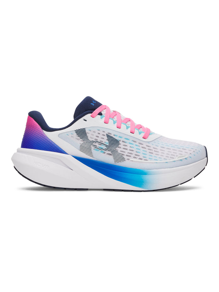 Zapatilla UA W Velociti Pace blanca para mujer