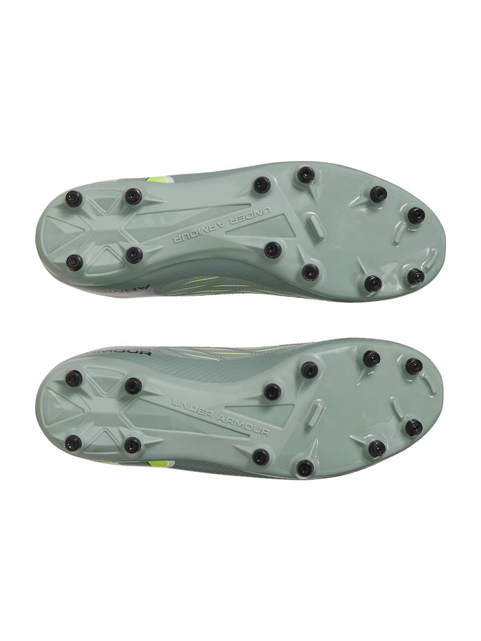 Zapatillas unisex Under Armour Magnetico Select 4 fg Fútbol verde